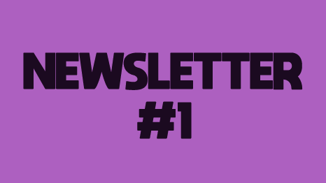 Cover image for Newsletter #1